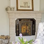 XVIII-wieczny kominek z carskiej Rosji.