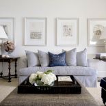 Dom z morskimi dekoracjami