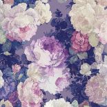 Z malarskim efektem, JVD. Kwiaty na tapecie