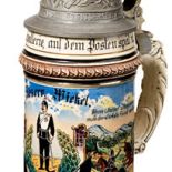 Z pozoru kufel, ale w środku na dnie kryje pozytywkę, lata 1900-1903, Niemcy, FORUM