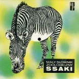 Z zebrą. Są tu nagrane głosy czternastu zwierząt, które spisano na odwrocie (niektóre z literówkami).