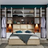 zabudowane łóżko w sypialni zdjęcia aranżacji