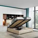 zabudowane łóżko w sypialni zdjęcia aranżacje