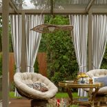 zasłony na taras aranżacje