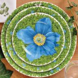 zastawa stołowa w kwiaty