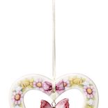 Zawieszka z motylem. Łąka na talerzu