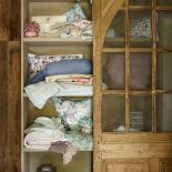 Ręczniki, obrusy, serwety i wiele innych tekstyliów w stylu rustykalnym.