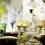 Zdobione kieliszki. Domowa scenografia