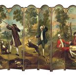 Ze scenkami rodzajowymi, XVIII w., Ameryka Środkowa