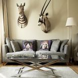 Zebra i antylopa to trofea z Kenii. Miejskie safari