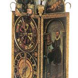 Zegar żelazny z malowidłami, II poł. XVI w., Strassburg (Karyntia), Wirtemberskie Muzeum Regionalne.