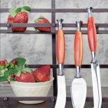 Zestaw noży do serów Country - BUGATTI. Półeczka na przyprawy - FRYDERYK