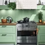 zielone meble kuchenne