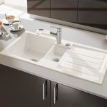 Zlew Flavia za 5150 zł i bateria Primara z kolorową wylewką za 2134 zł, VILLEROY BOCH