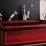 Zlew od Herbeau, może być z młynkiem, głębokość – 24 cm. Kosztuje 9359 zł. Stepim