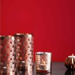 Złote i miedziane dodatki do wnętrz od H M Home hm.com.pl