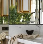 szafka łazienkowa z marmurowym blatem