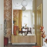 pomarańczowy i żółty kolor we wnętrzach