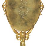 Zrobione ręcznie lusterko z przełomu XIX/XX w., Europa Zachodnia, Rempex