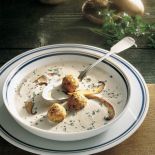 Zupa krem z prawdziwków z knedelkami. Leśne przysmaki