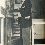 Zygmunt Radnicki w pracowni, Lwów, lata 30.