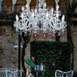 Żyrandol Drylight od Masiero. Zdjęcie: Luminosfera