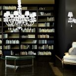 Żyrandol ośmioramienny kosztuje 795 euro netto, kinkiet – 235 euro netto. MASIERO GROUP