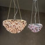 Żyrandol do salonu - lampa wisząca z kryształami