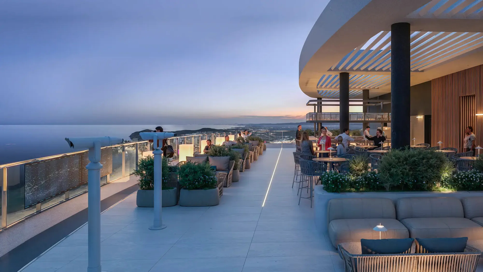 TM Tower by TM Grupo Inmobiliario w Benidormie, Hiszpania