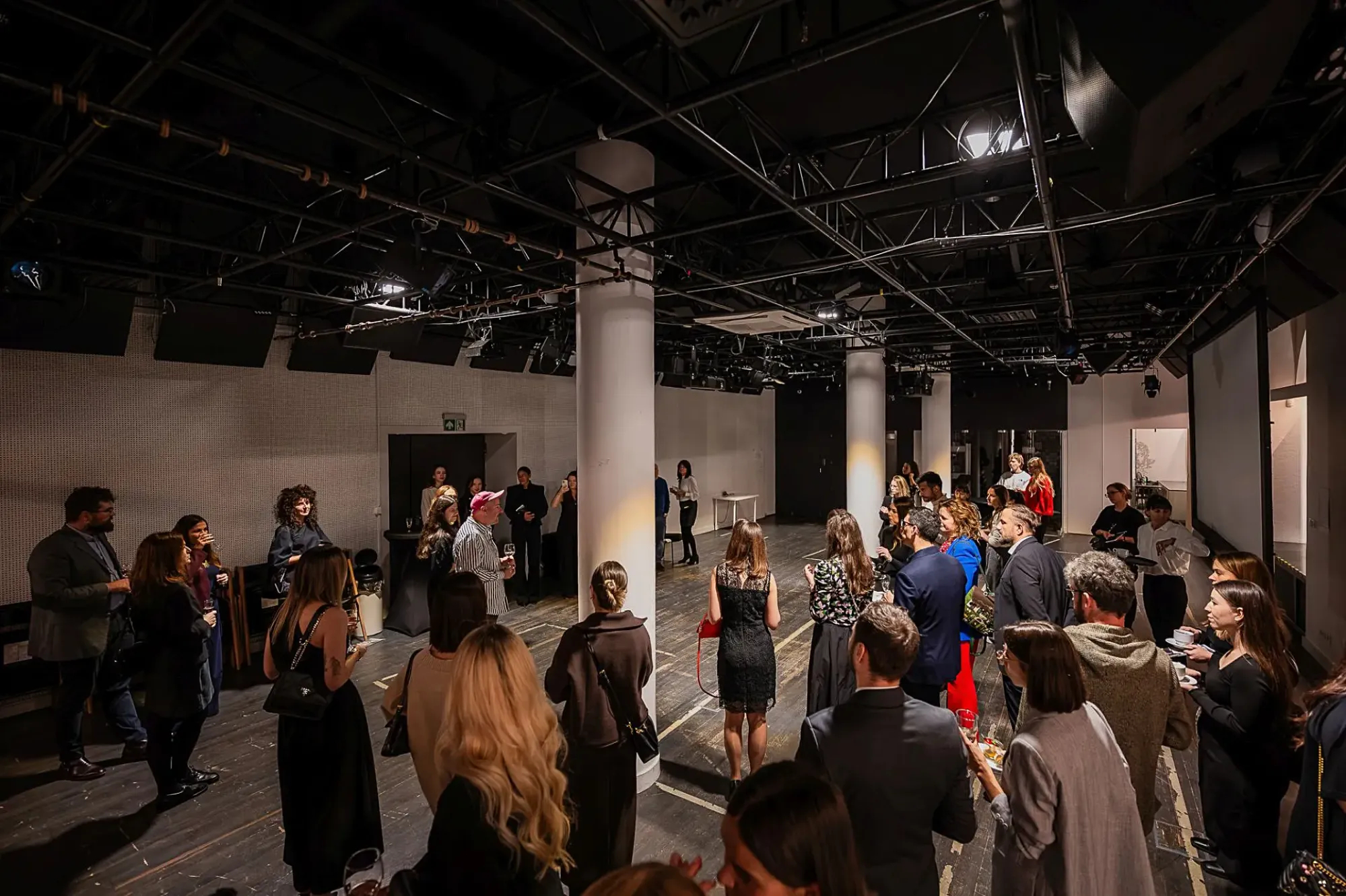 architekci w pierwszym rzędzie Teatru Starego w Krakowie