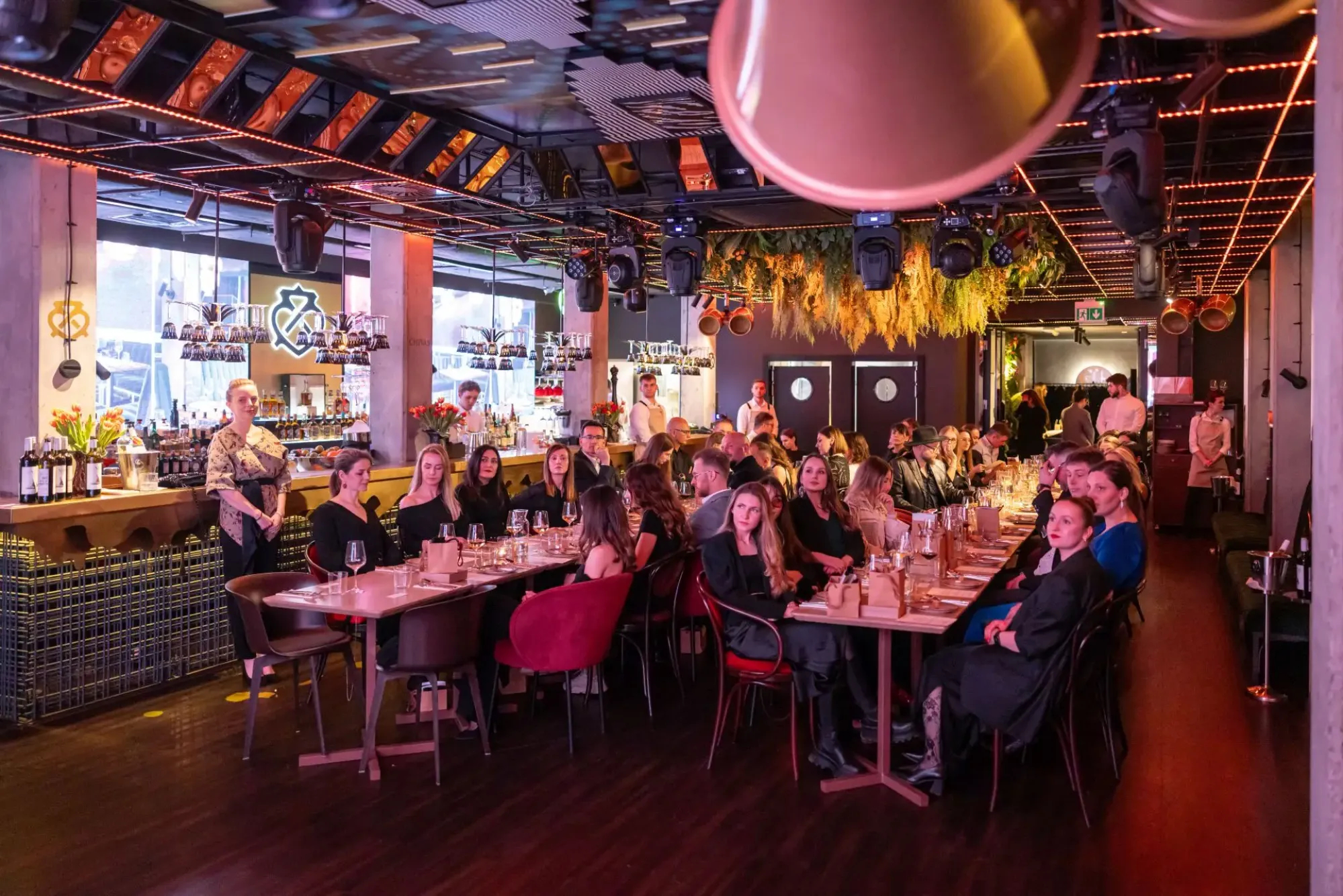 kolacja architektów w gdańskiej restauracji nikka