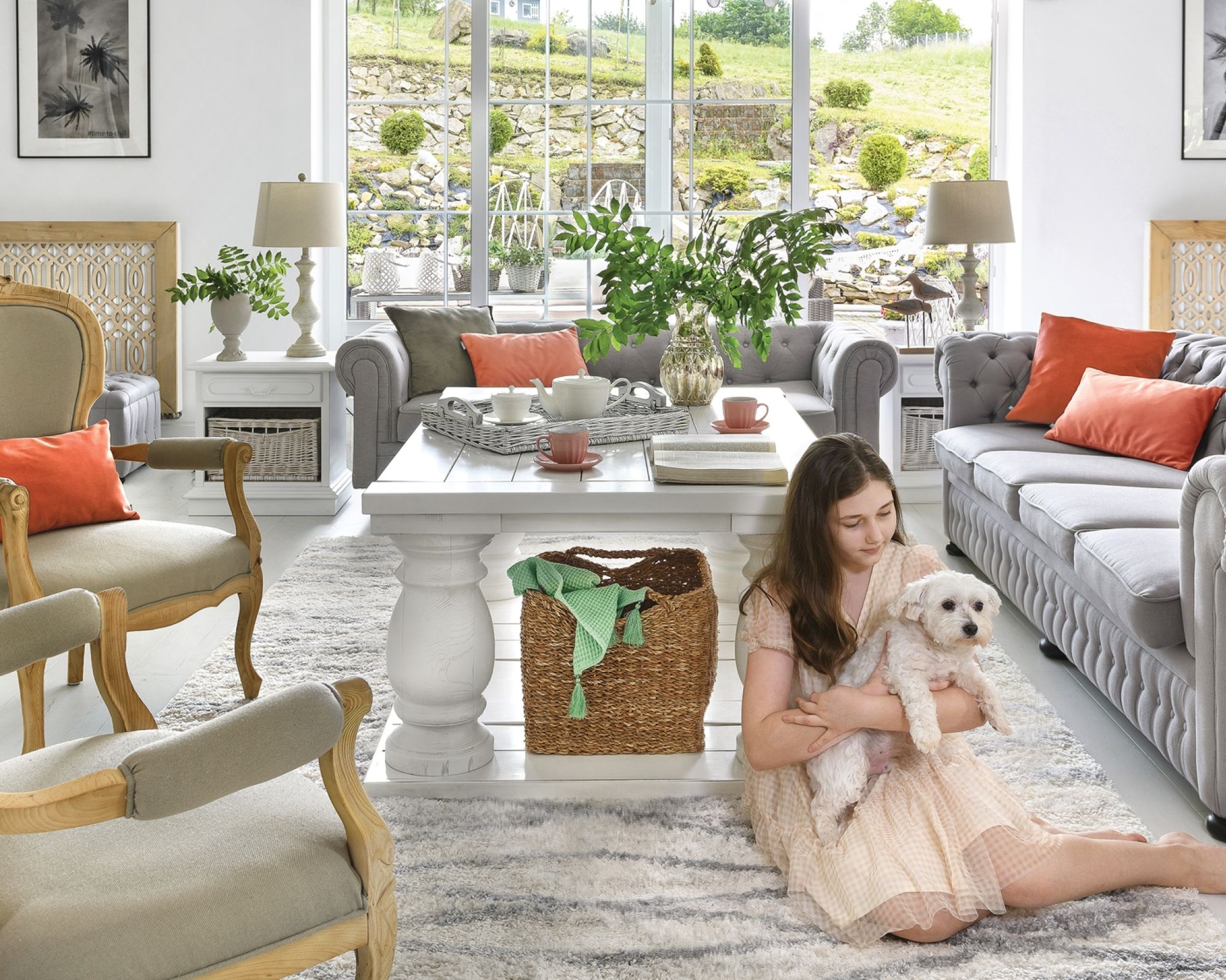 jak urządzić białe wnętrza