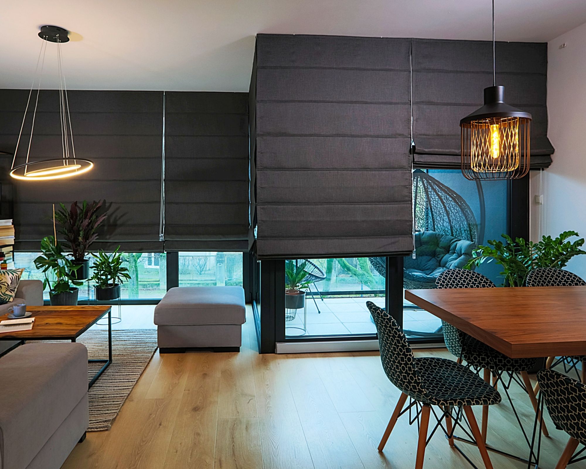 trendy w dekoracjach okiennych