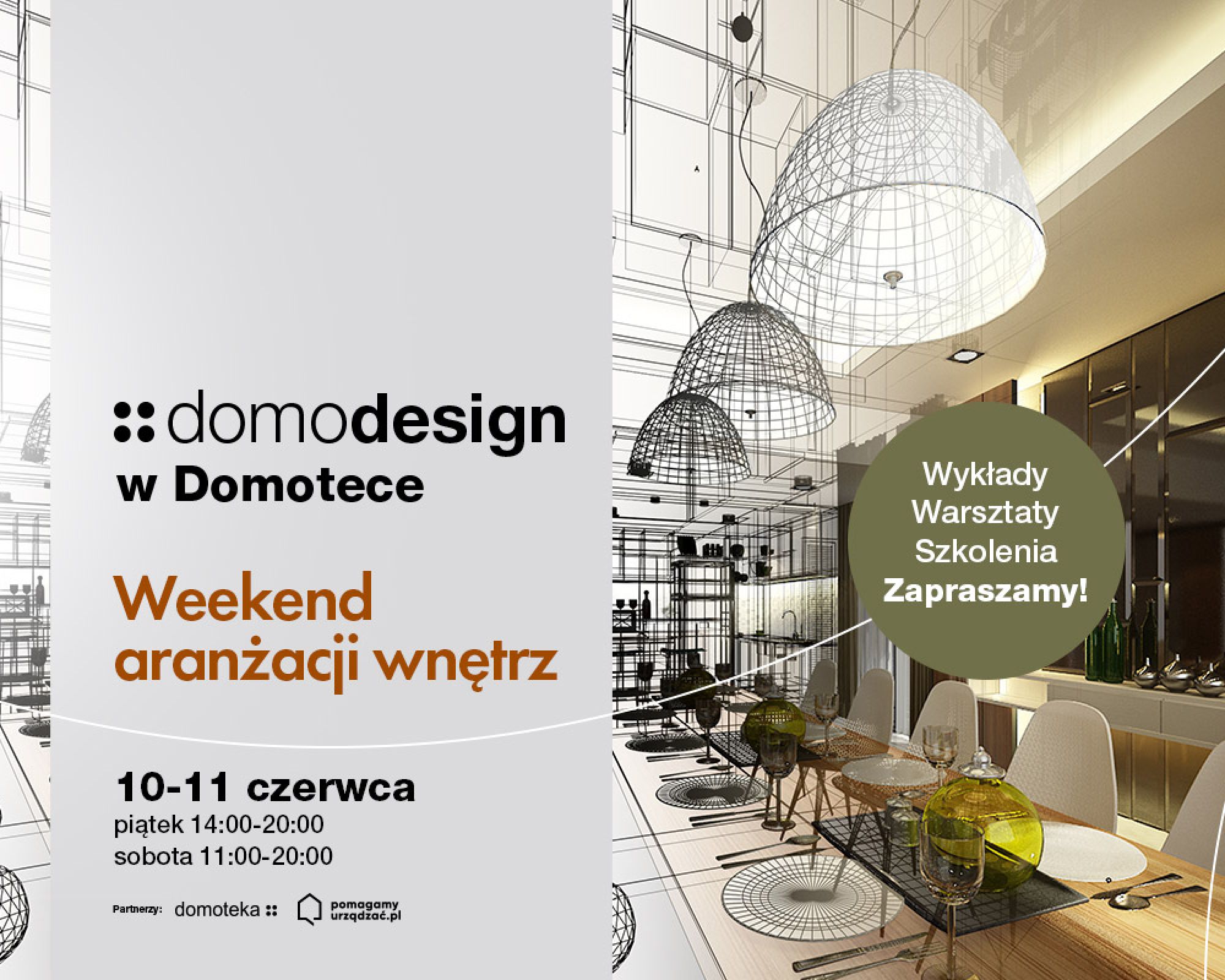 domodesign weekend aranżacji wnętrz w domotece