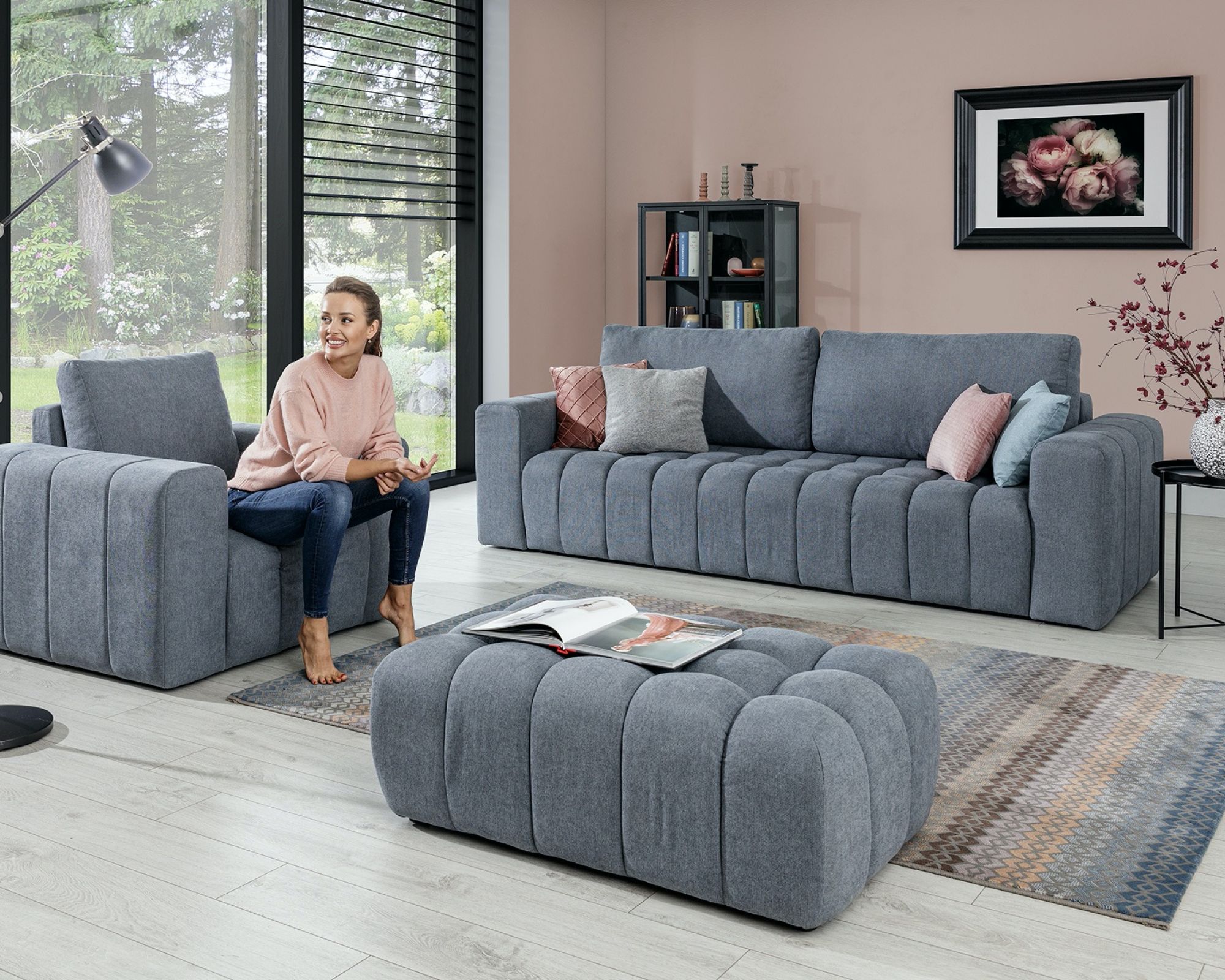 pufa idealny dodatek do wielu wnętrz