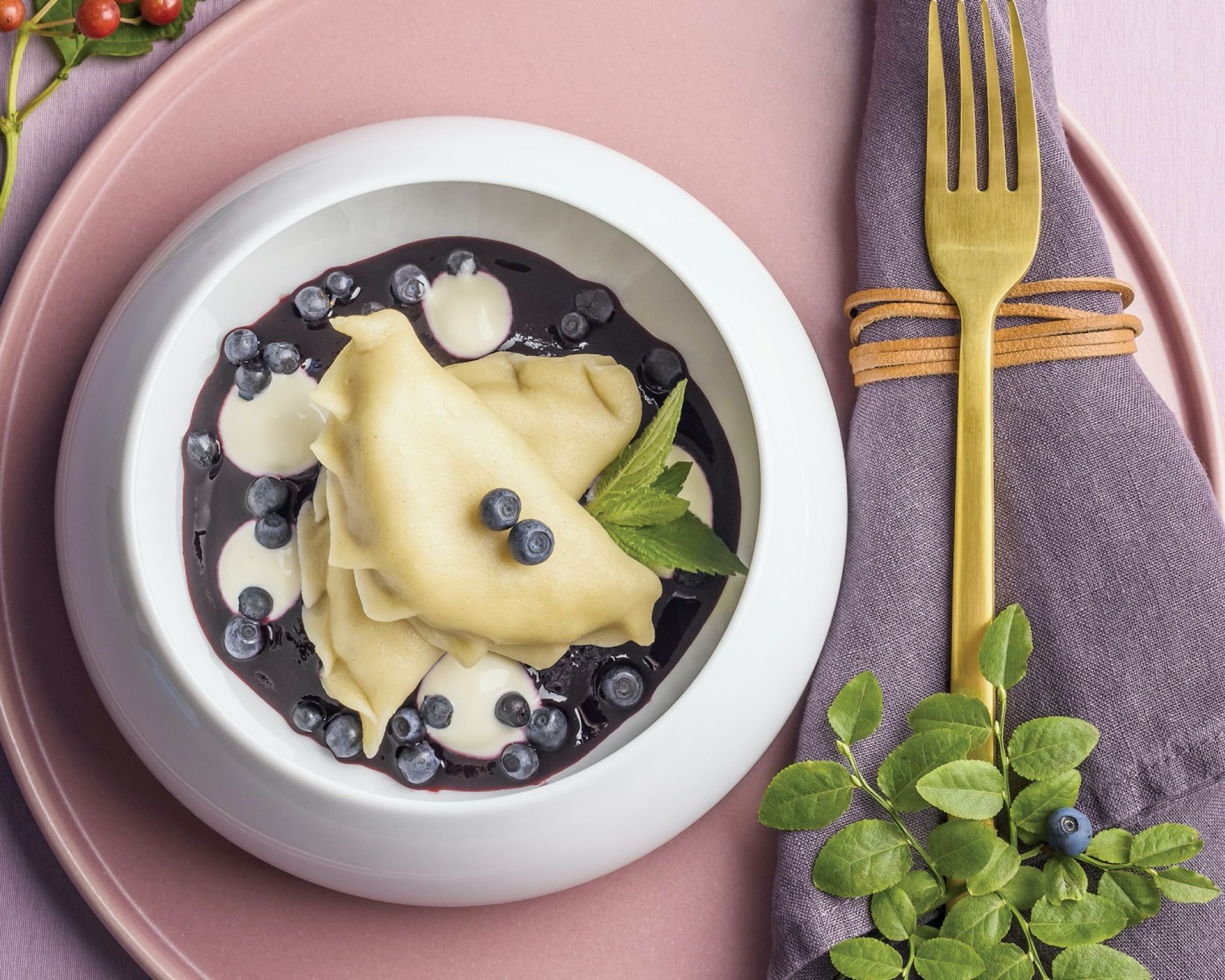 przepisy na dania z jagodami