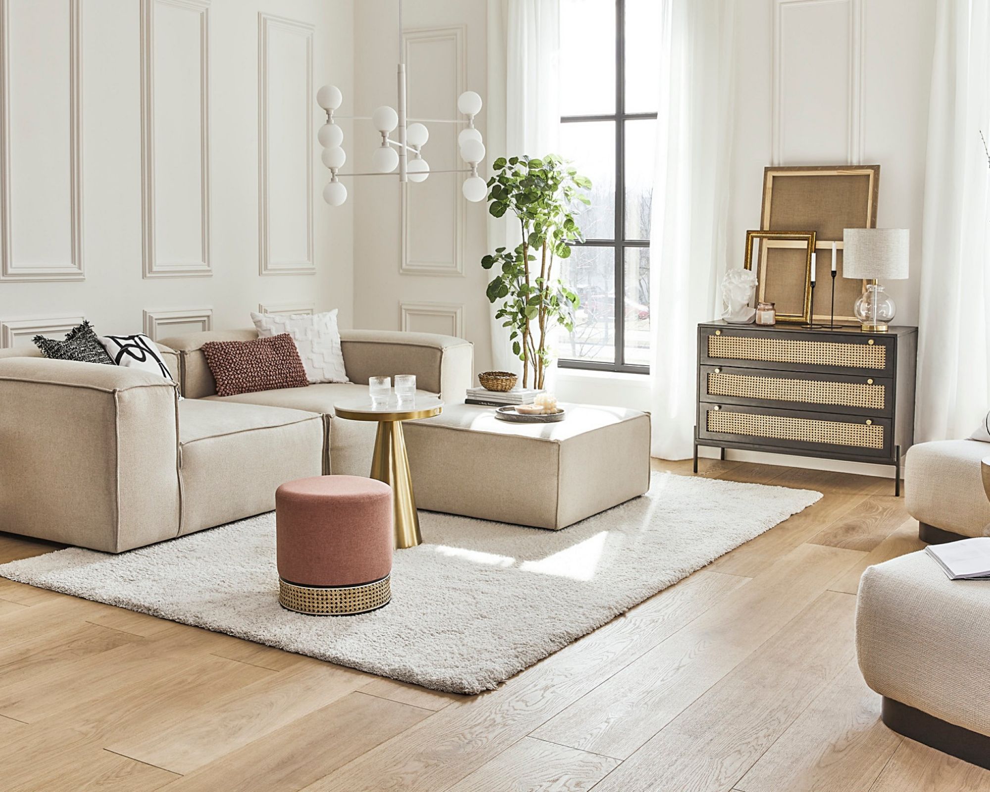 miękki dywan do salonu