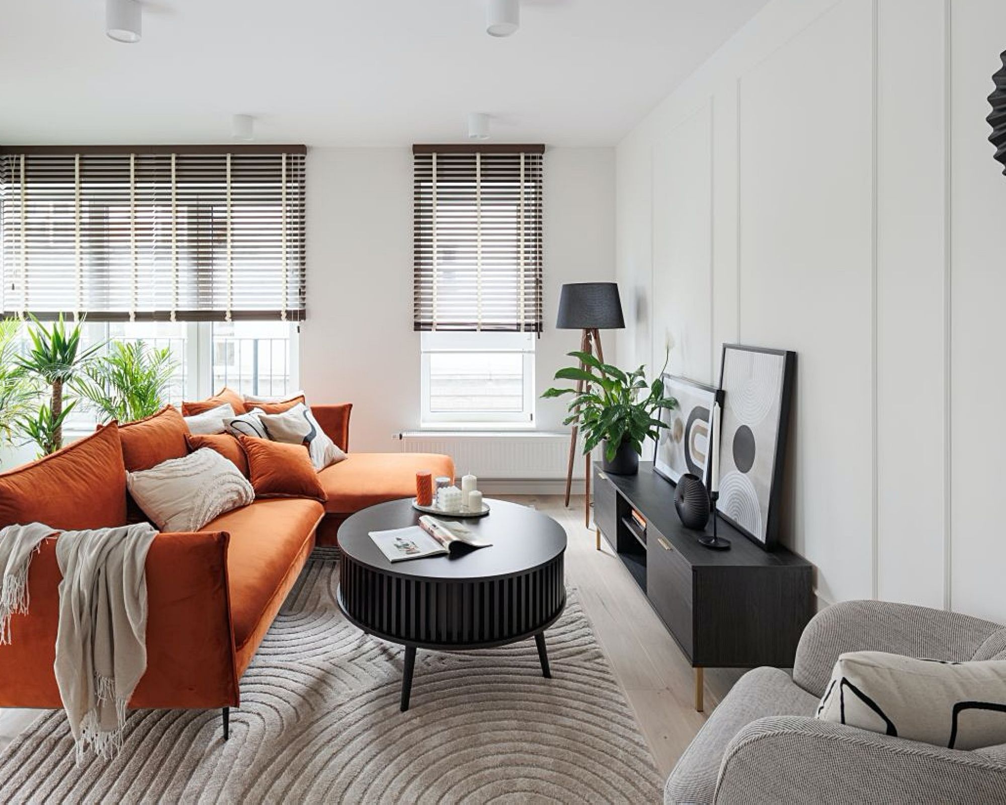 apartament w stylu japandi