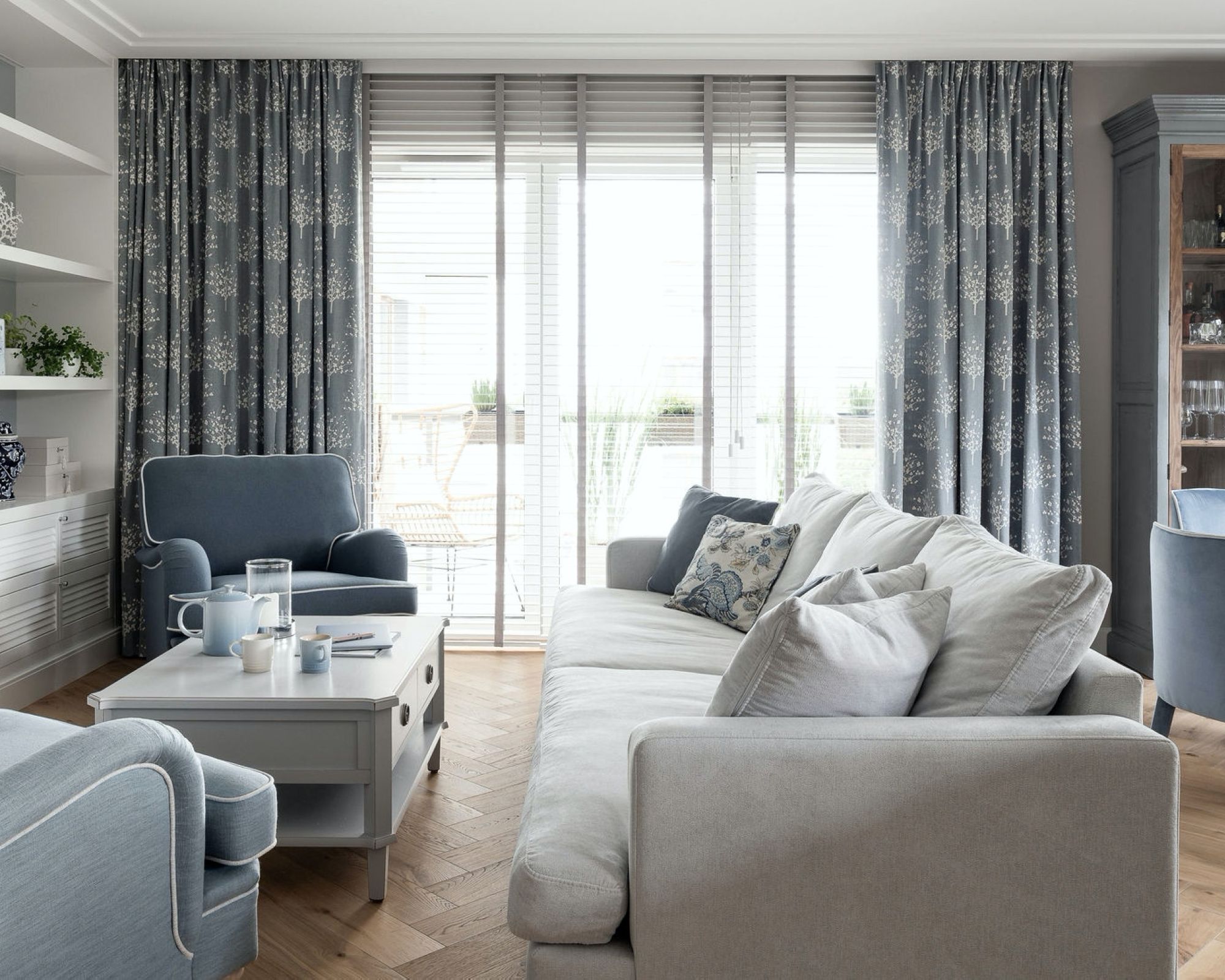apartament w stylu hamptons
