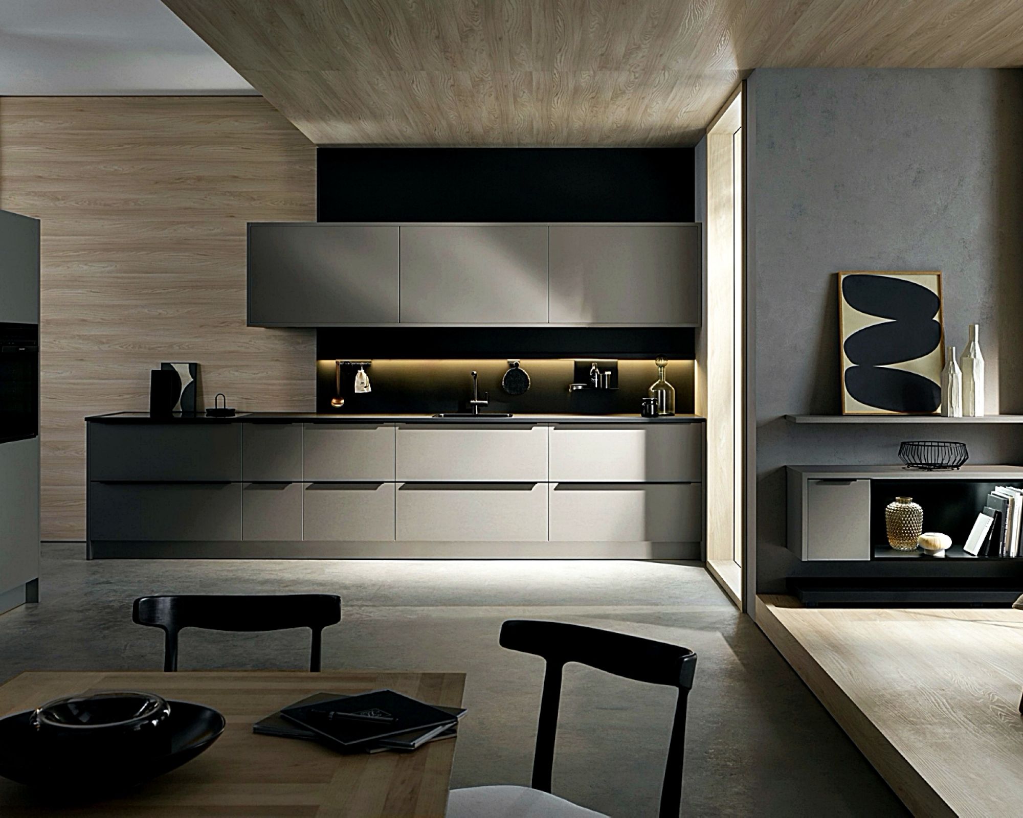 oświetlenie w kuchni