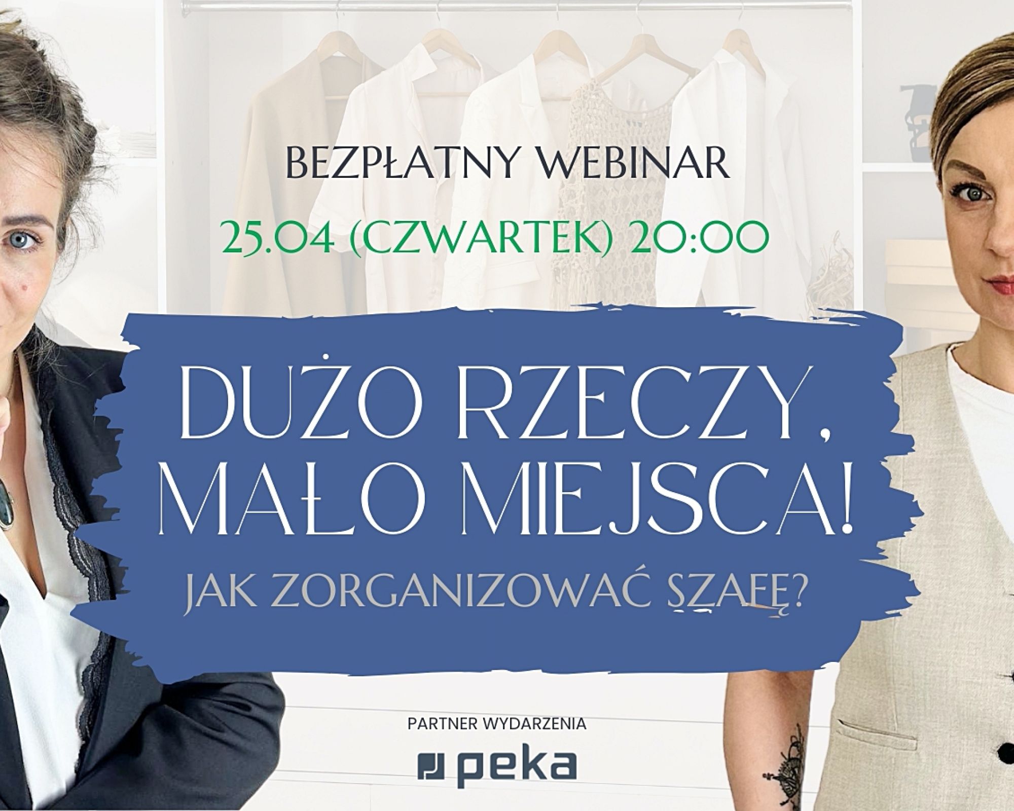 jak zaprojektować i zorganizować szafę bezpłatny webinar