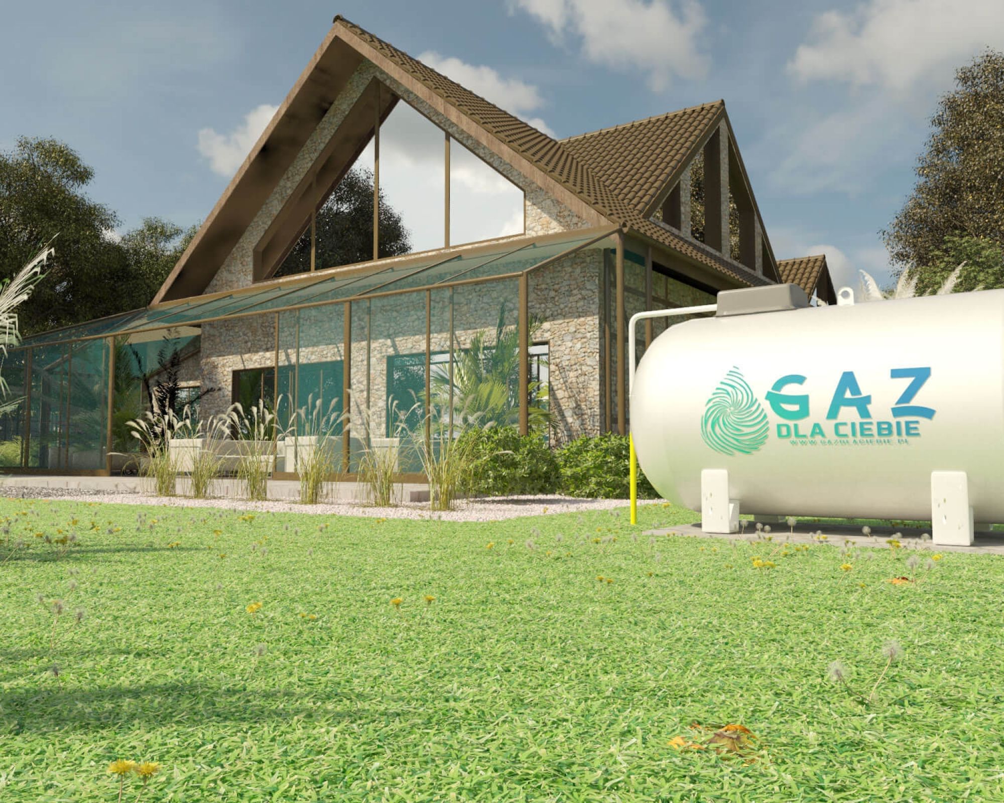 instalacja zbiornikowa na gaz płynny