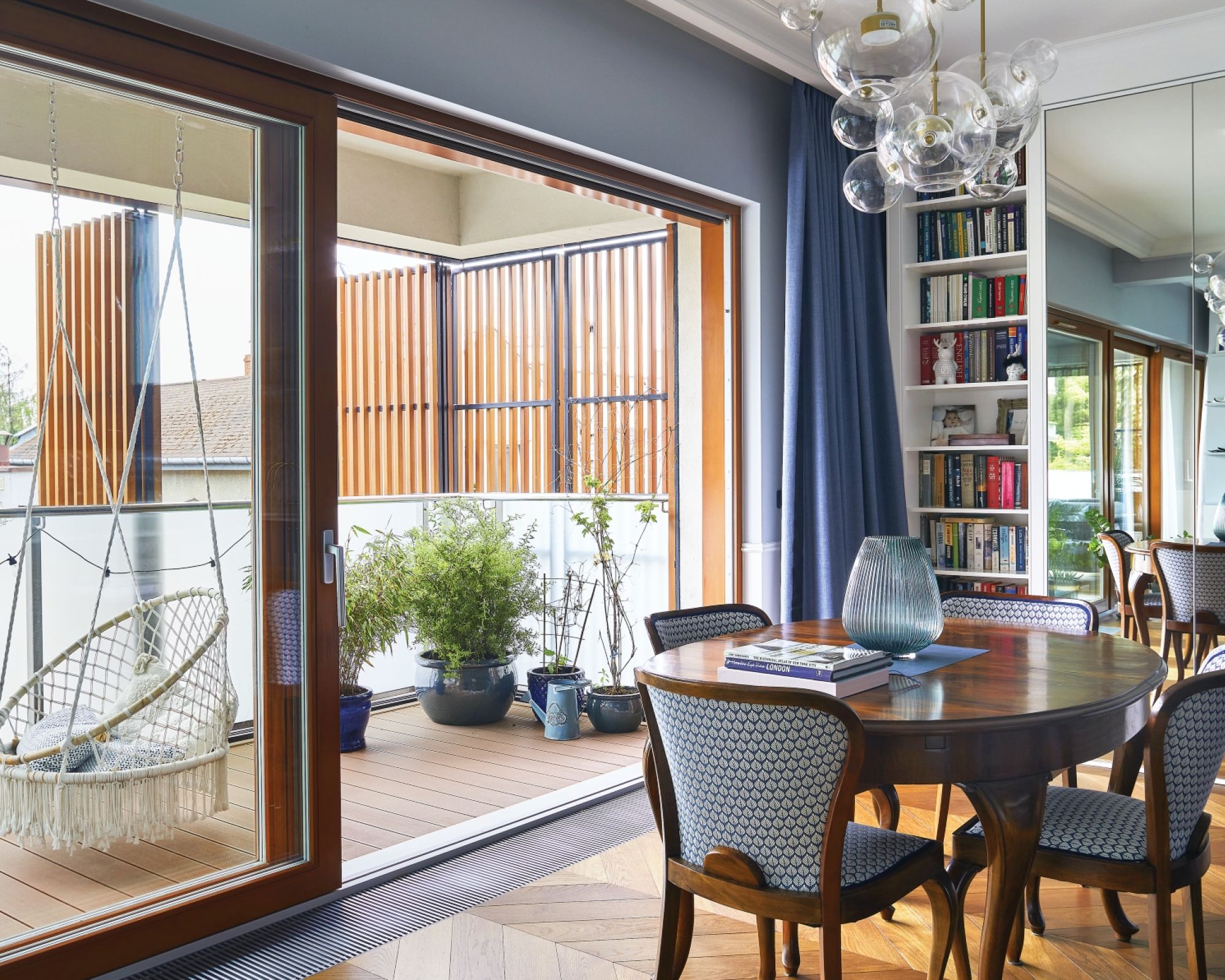 okno balkonowe w bloku aranżacje