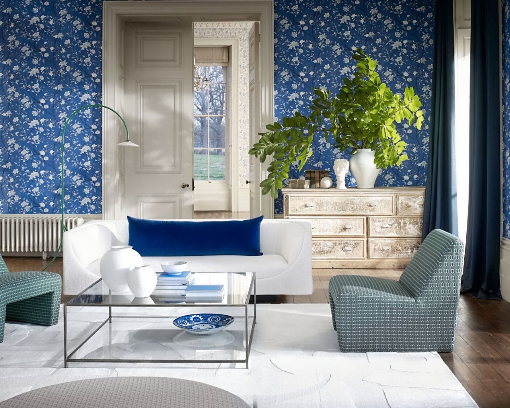 jak łączyć różne wzory we wnętrzu