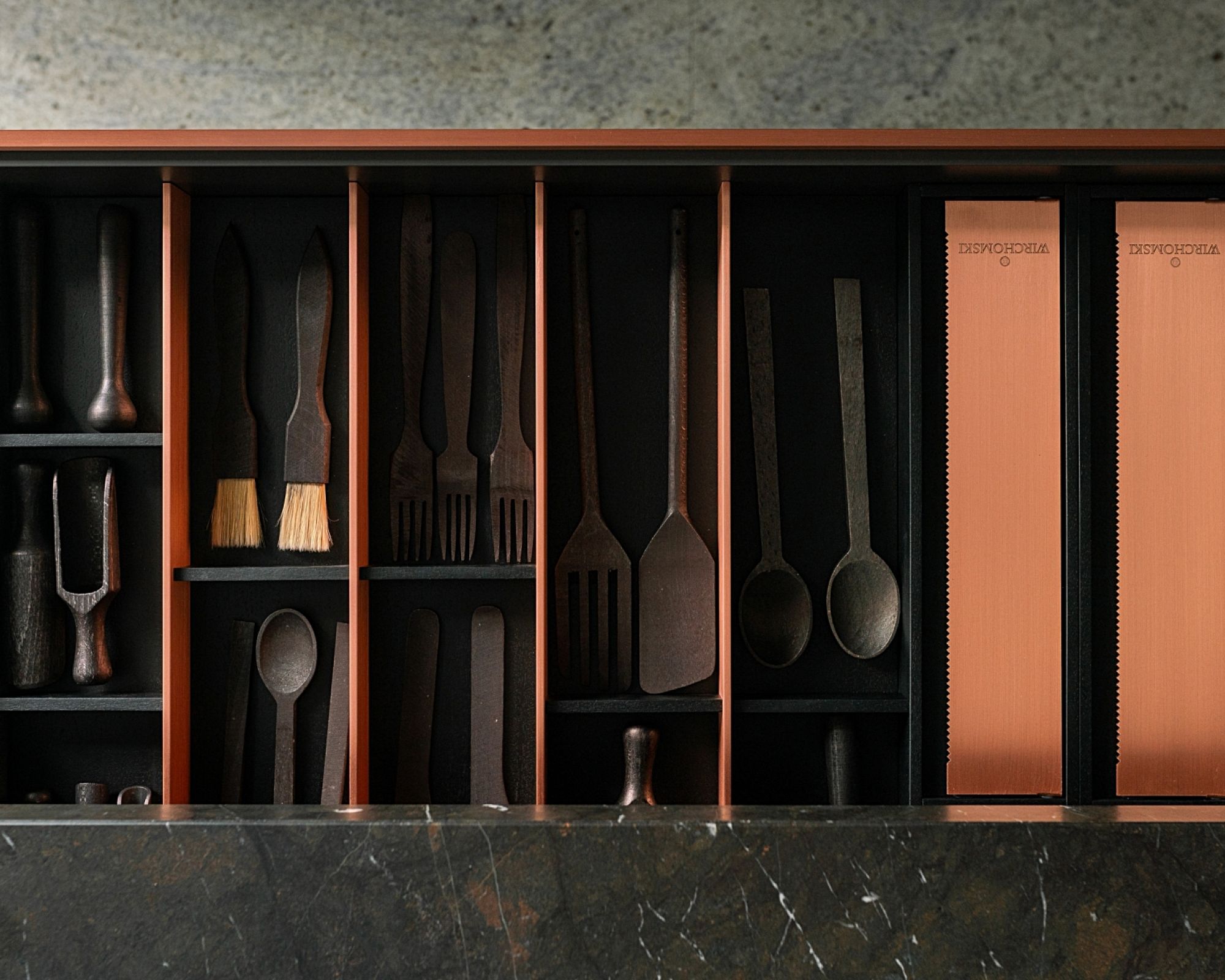 zintegrowane systemy przechowywania w kuchni