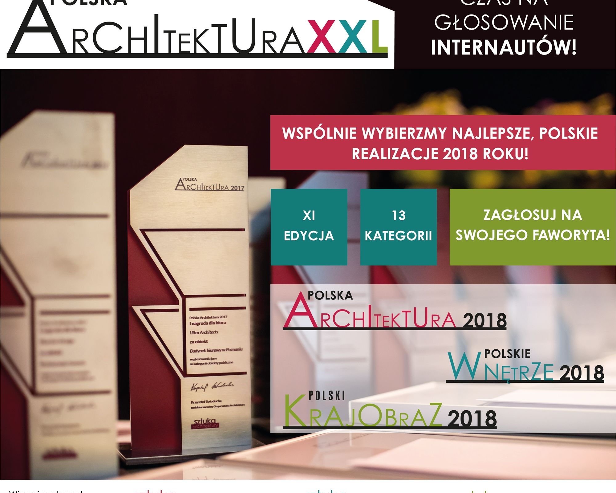 Plebiscyt Polska Architektura XXL – wybierz najlepszą realizację 2018