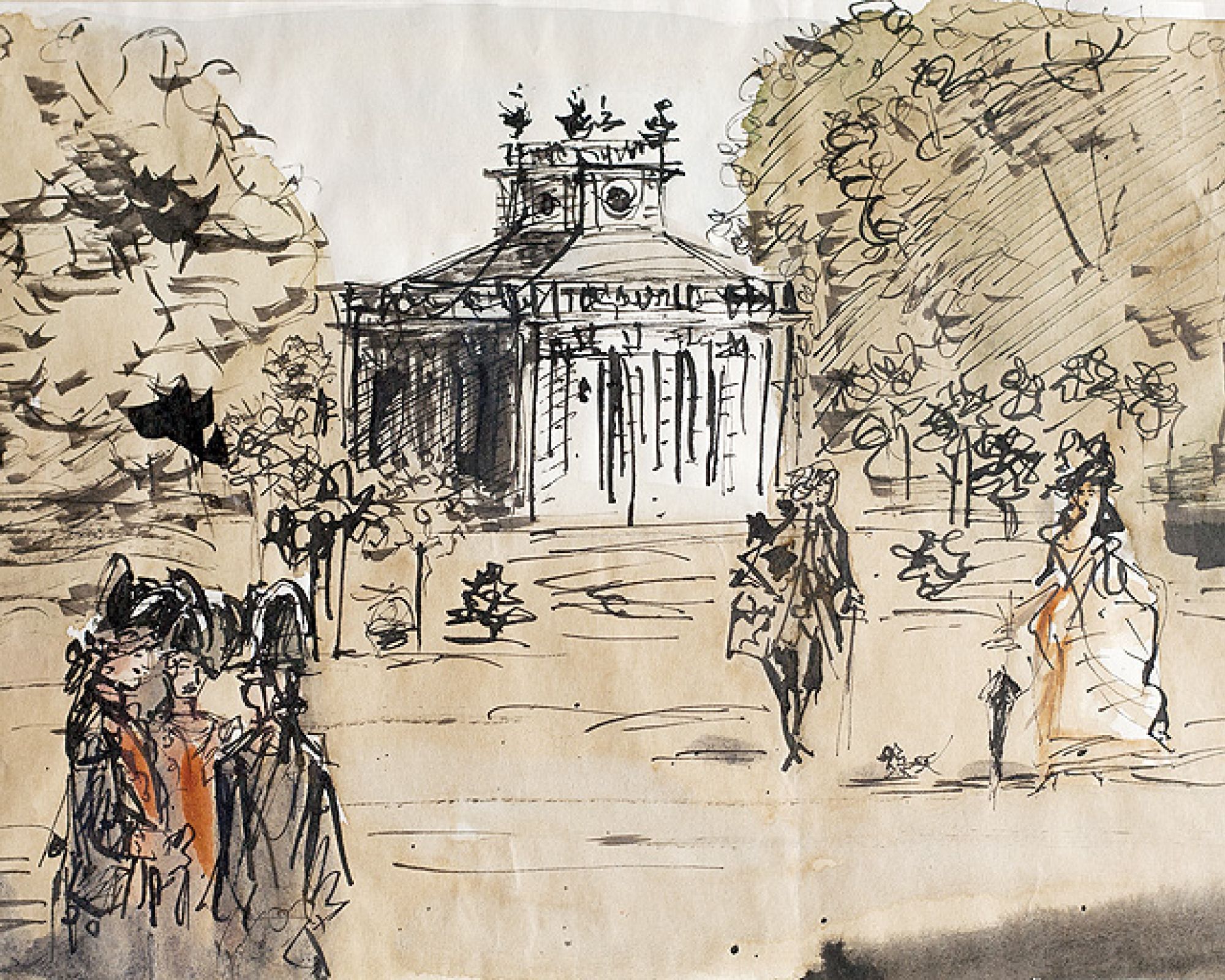 Biały Domek w Łazienkach. Antoni Uniechowski