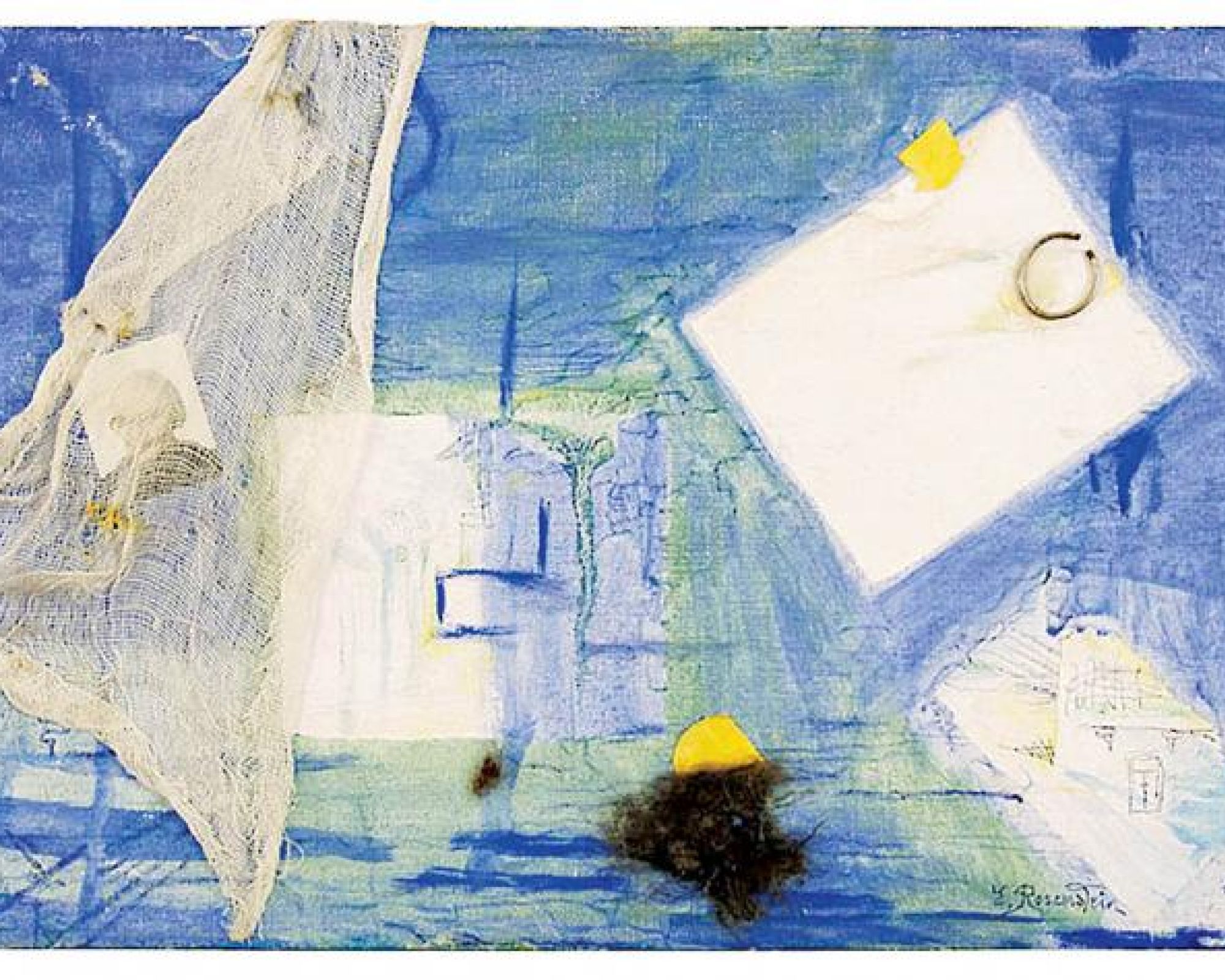 Erna Rosenstein Odlatują kartki nie zapisane , 1996 r., Agra-Art