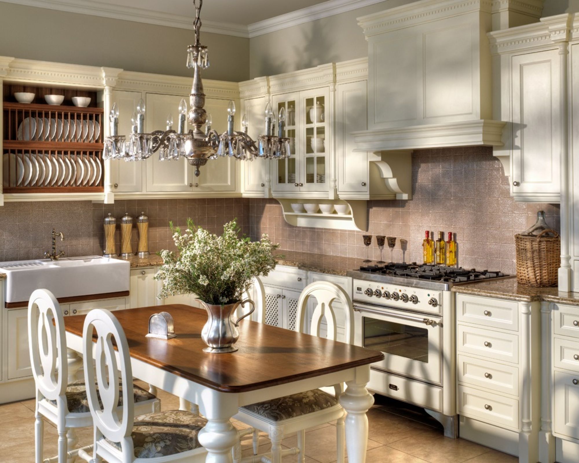 Meble do kuchni w stylu prowansalskim