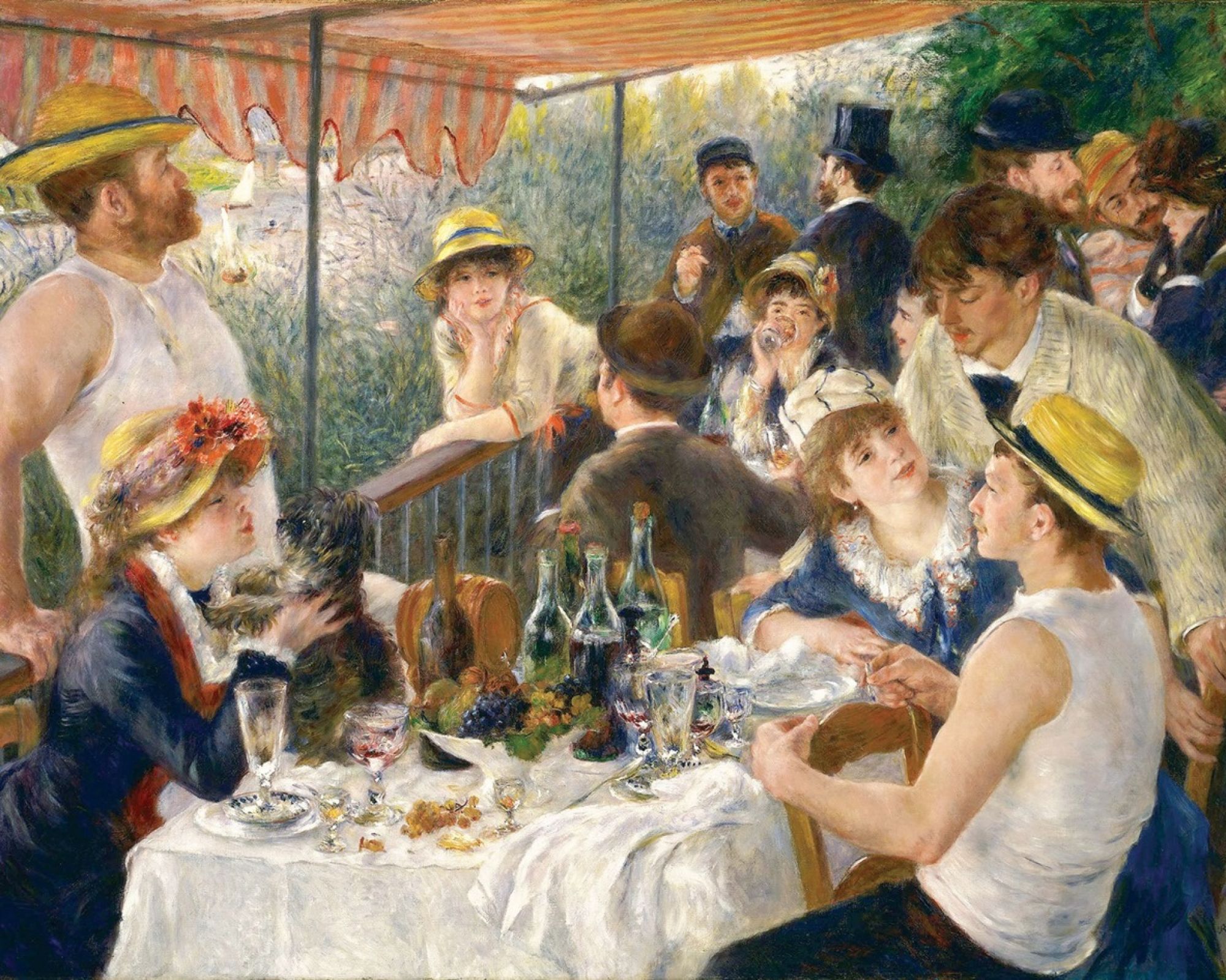 Pierre-Auguste Renoir Śniadanie wioślarzy , lata 1880-1881